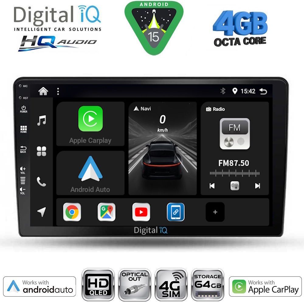 Βλησαρούλης Car Center - DIGITAL IQ BXK 19476_CPAA (10inc) MULTIMEDIA TABLET for NISSAN XTRAIL mod. 2004-2007