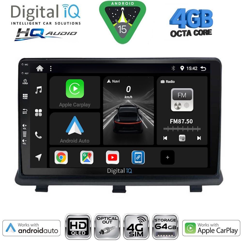 Βλησαρούλης Car Center - DIGITAL IQ BXK 19480_CPAA (9inc) MULTIMEDIA TABLET for OPEL ANTARA mod. 2006-2016