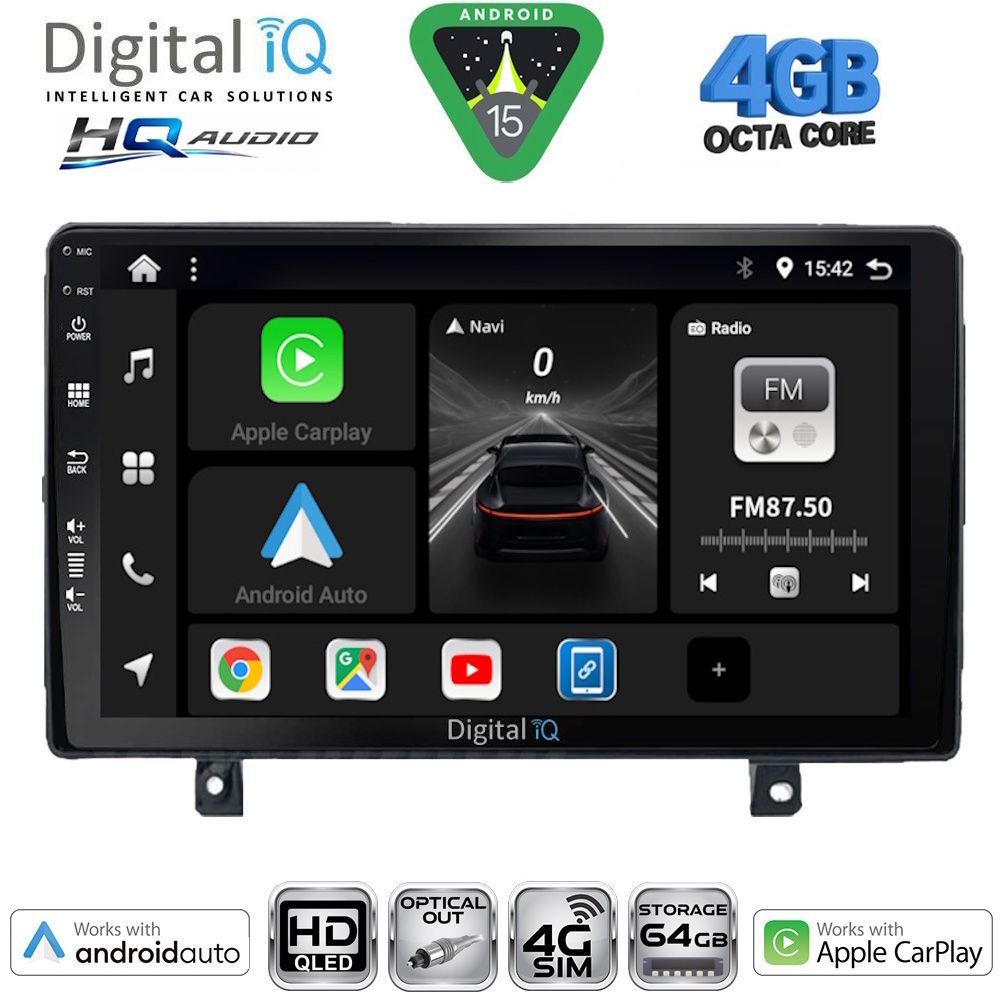 Βλησαρούλης Car Center - DIGITAL IQ BXK 19485_CPAA (9inc) MULTIMEDIA TABLET for OPEL ASTRA H mod.2004-2010
