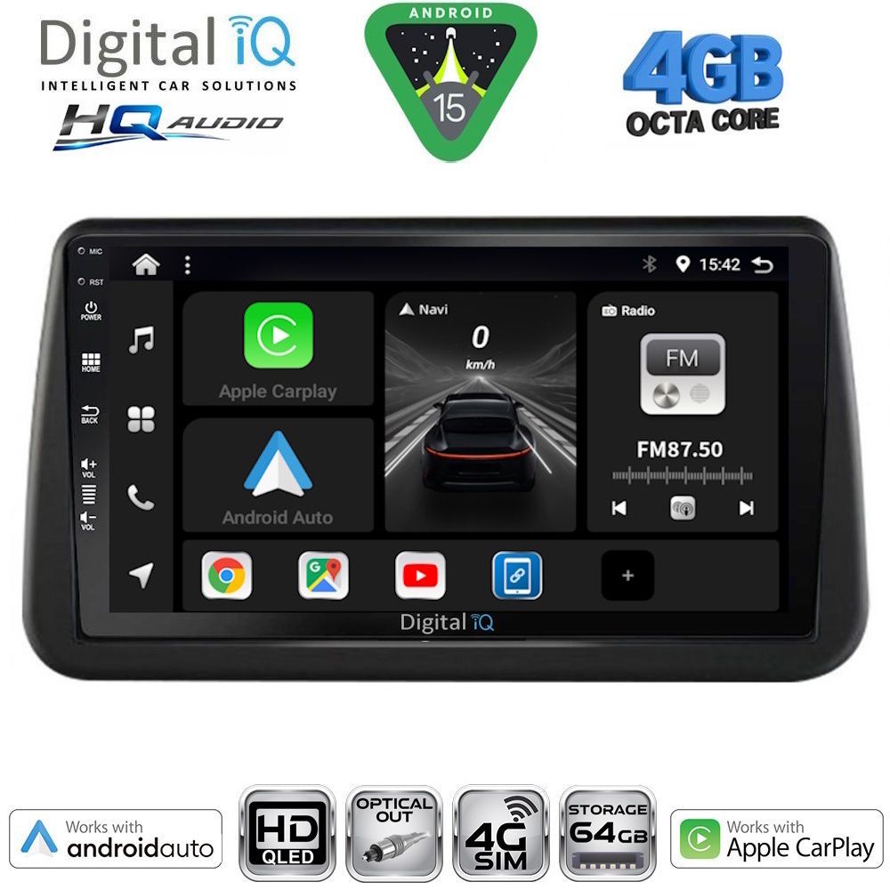Βλησαρούλης Car Center - DIGITAL IQ BXK 19494_CPAA (9inc) MULTIMEDIA TABLET for OPEL MERIVA mod. 2010-2017