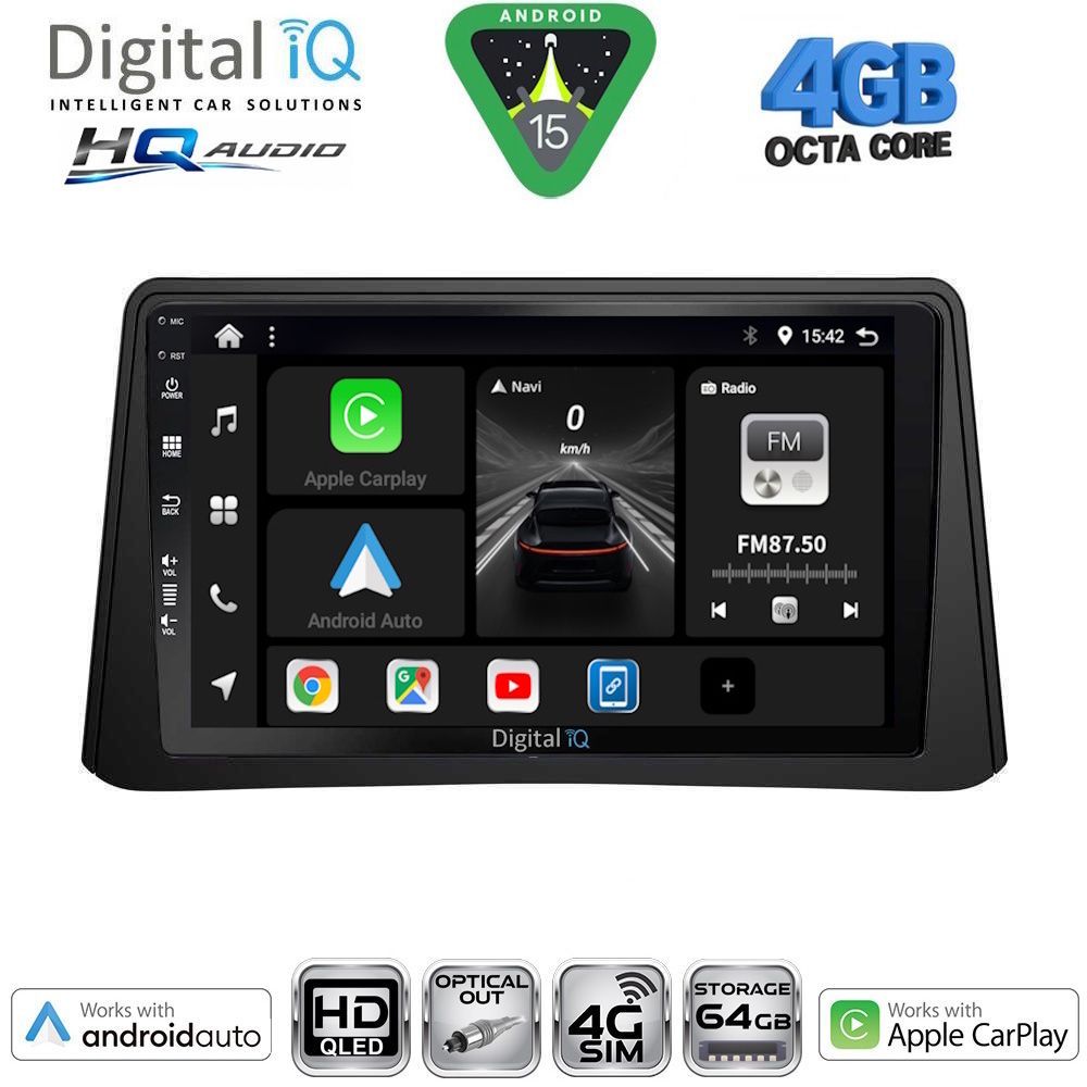 Βλησαρούλης Car Center - DIGITAL IQ BXK 19496_CPAA (9inc) MULTIMEDIA TABLET for OPEL MOKKA mod. 2012-2015