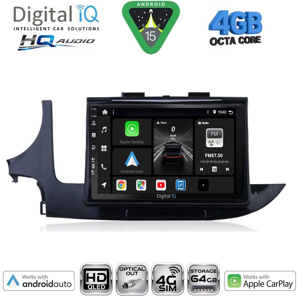Βλησαρούλης Car Center - DIGITAL IQ BXK 19497_CPAA (9inc) MULTIMEDIA TABLET for OPEL MOKKA mod. 2016-2021