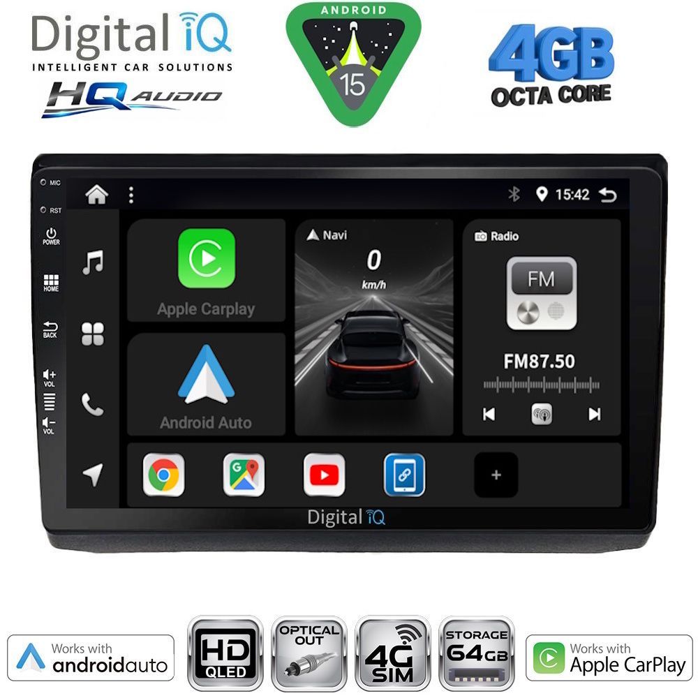 Βλησαρούλης Car Center - DIGITAL IQ BXK 19558_CPAA (10inc) MULTIMEDIA TABLET for OPEL VIVARO – RENAULT TRAFIC - NISSAN PRIMASTAR mod. 2004-2015