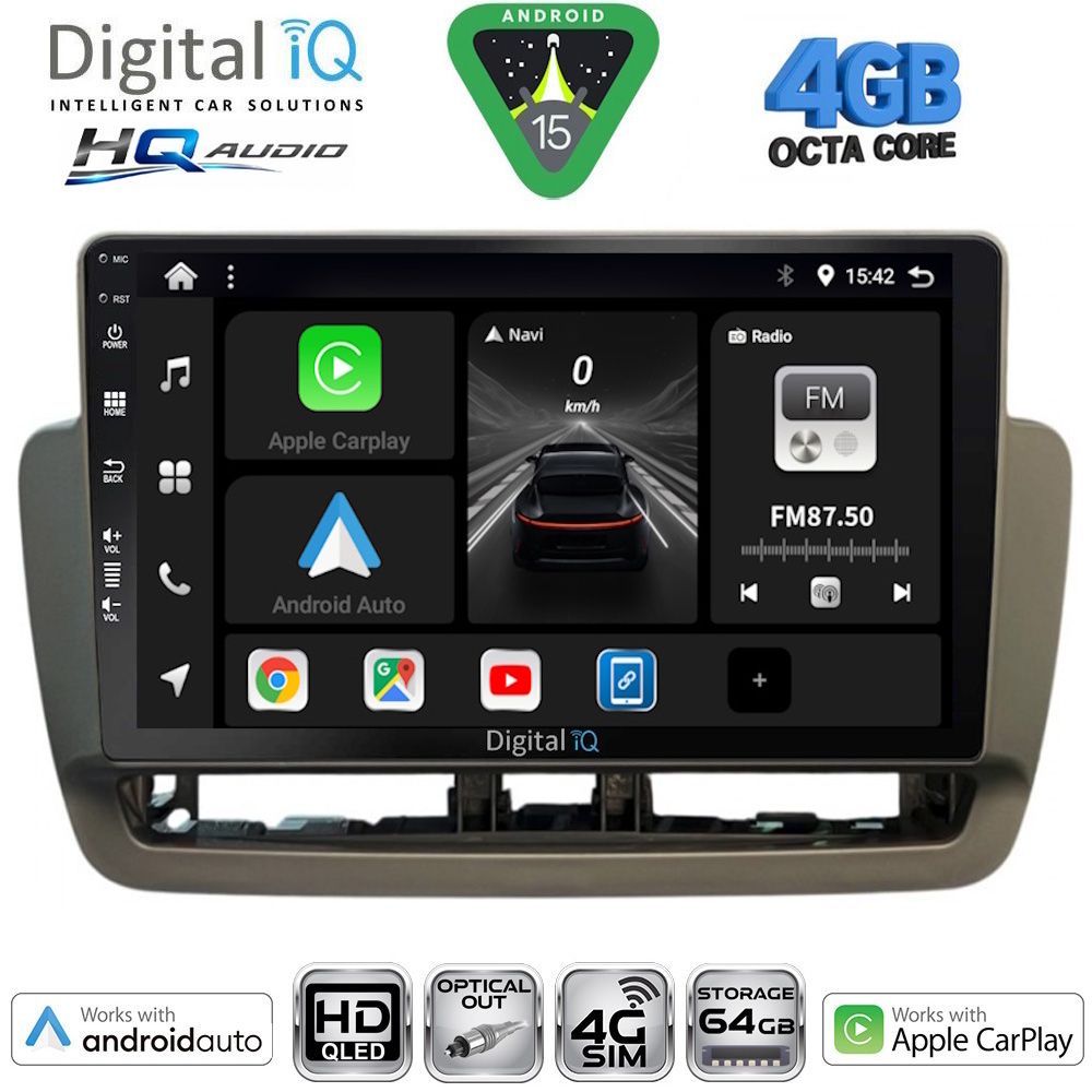 Βλησαρούλης Car Center - DIGITAL IQ BXK 19572_CPAA (9inc) MULTIMEDIA TABLET for SEAT IBIZA mod. 2012-2015