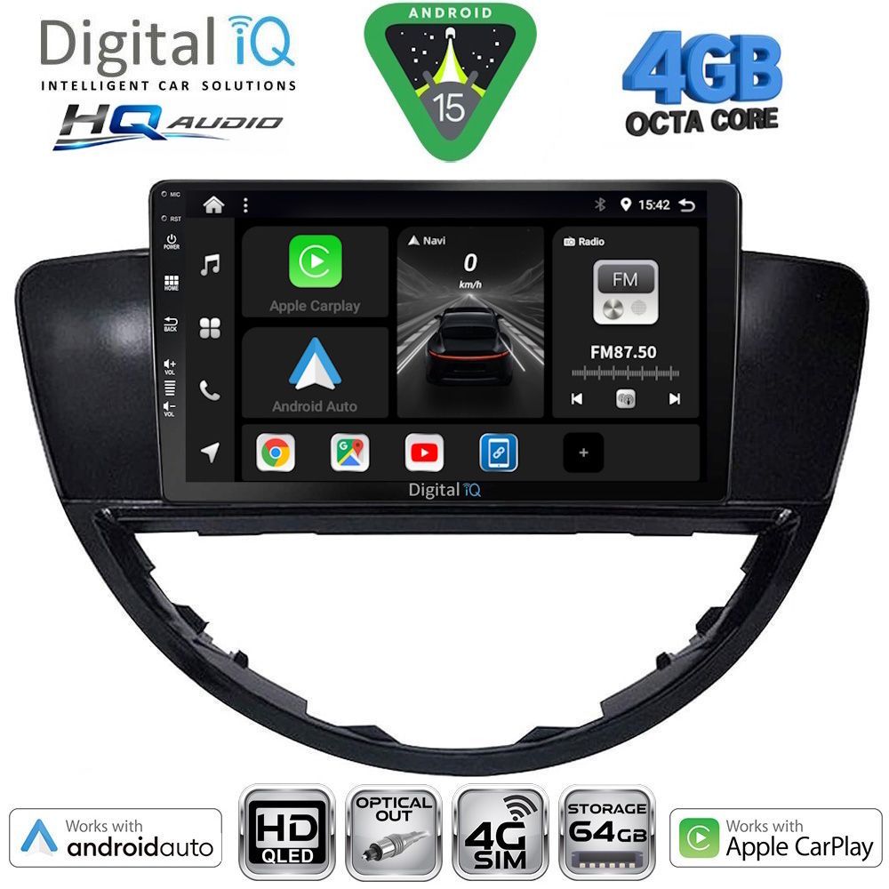 Βλησαρούλης Car Center - DIGITAL IQ BXK 19660_CPAA (9inc) MULTIMEDIA TABLET for SUBARU TRIBECA mod. 2007-2014