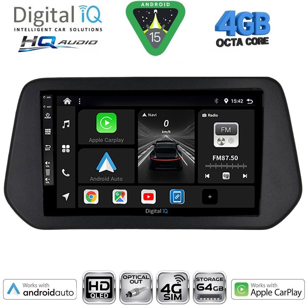Βλησαρούλης Car Center - DIGITAL IQ BXK 19690_CPAA (9inc) MULTIMEDIA TABLET for SUZUKI SΧ4 S-CROSS mod. 2021-2026