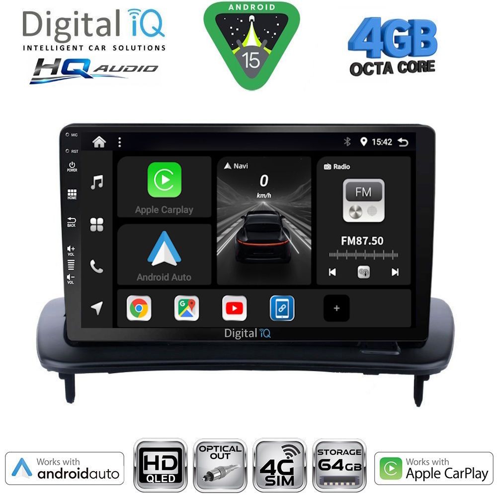 Βλησαρούλης Car Center - DIGITAL IQ BXK 19783_CPAA (9inc) MULTIMEDIA TABLET for VOLVO C30 - S40 mod. 2004-2013