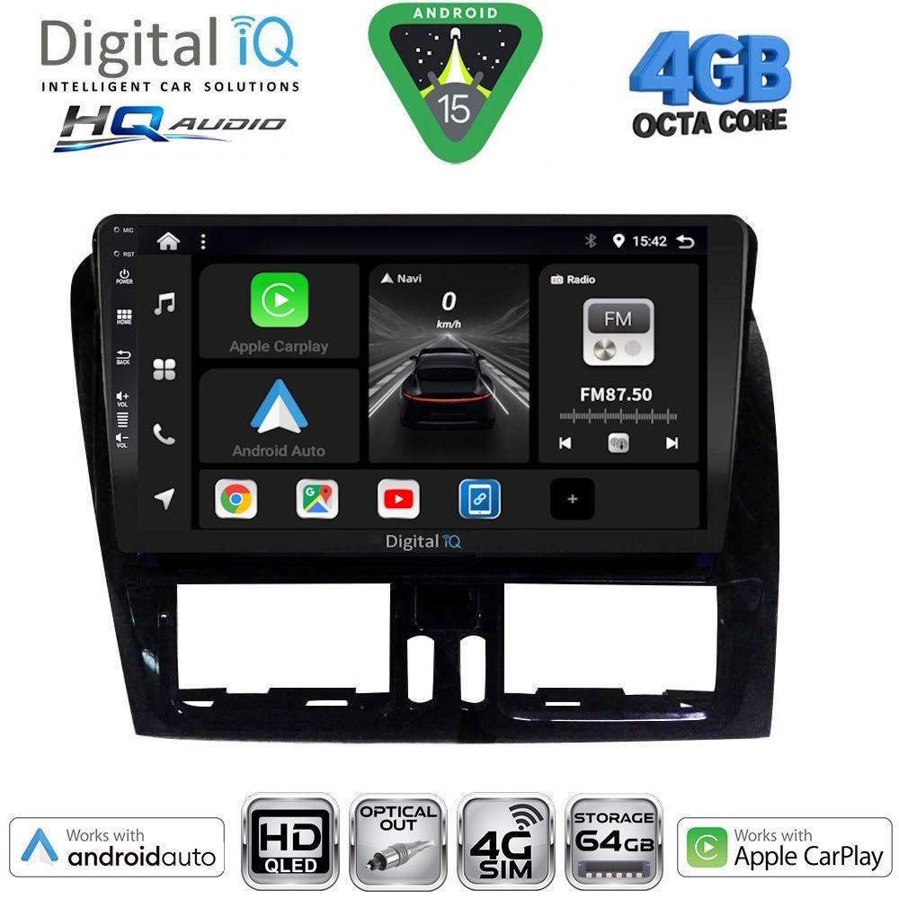 Βλησαρούλης Car Center - DIGITAL IQ BXK 19787_CPAA (9inc) MULTIMEDIA TABLET for VOLVO XC60 mod. 2009-2017