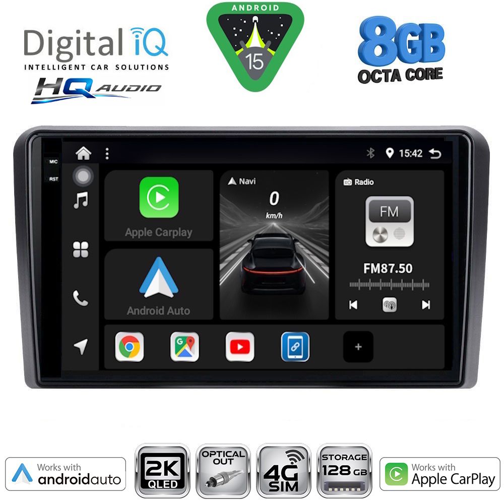 Βλησαρούλης Car Center - DIGITAL IQ BXK 20264_CPAA (9inc) MULTIMEDIA TABLET for IVECO DAILY mod. 2010-2014