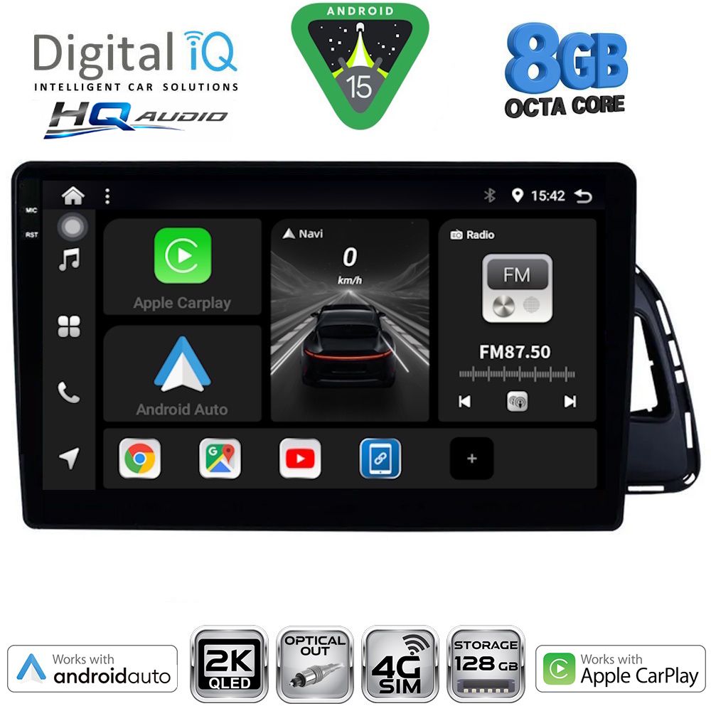 Βλησαρούλης Car Center - DIGITAL IQ BXK 20015_CPAA (10inc) MULTIMEDIA TABLET for AUDI Q5 mod. 2010-2018
