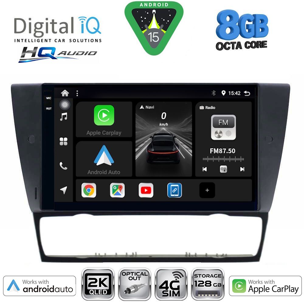 Βλησαρούλης Car Center - DIGITAL IQ BXK 20043_CPAA (9inc) MULTIMEDIA TABLET for BMW E90-E91-E92-E93 mod. 2005-2012