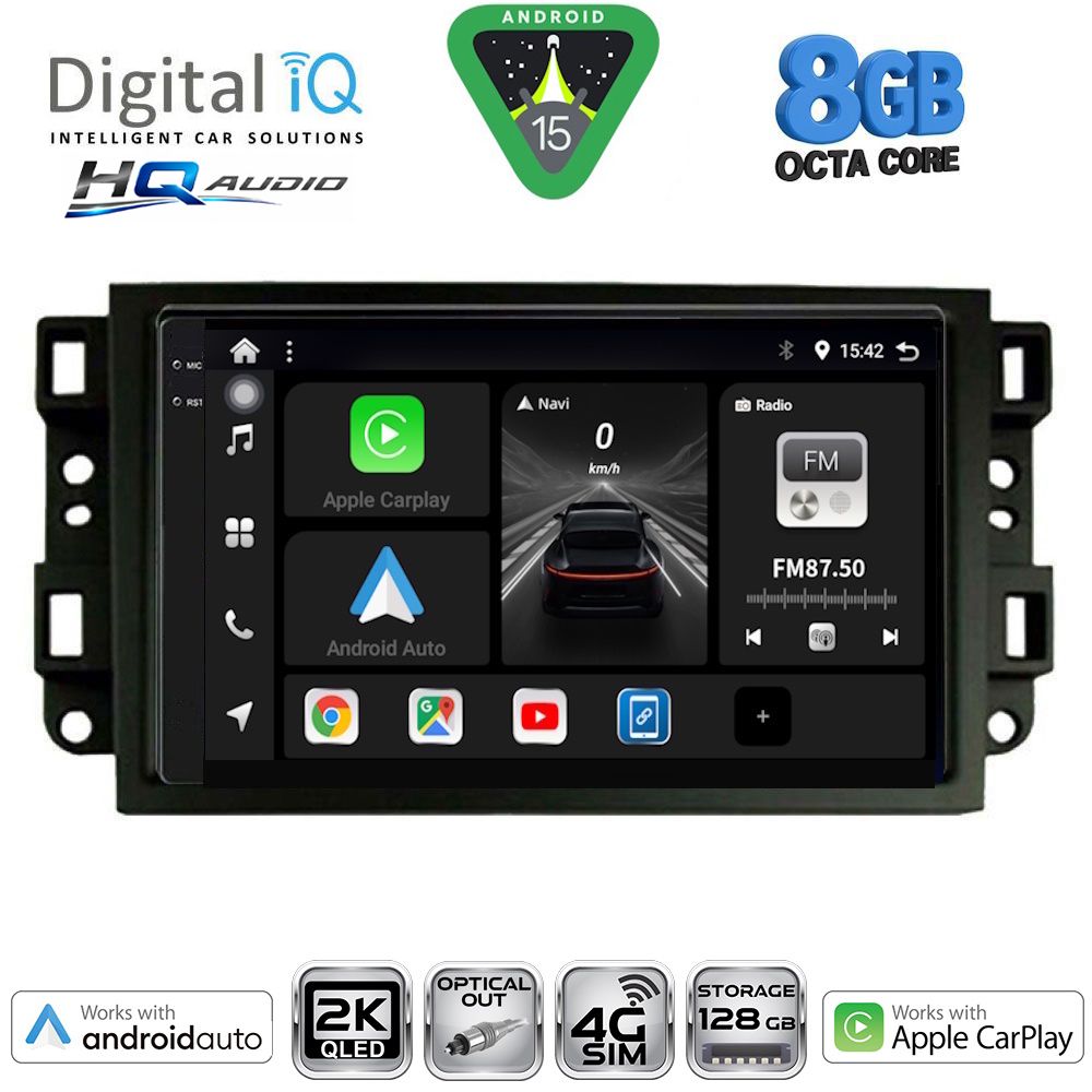 Βλησαρούλης Car Center - DIGITAL IQ BXK 20069_CPAA (10inc) MULTIMEDIA TABLET for GMC ALL mod. 2004-2012