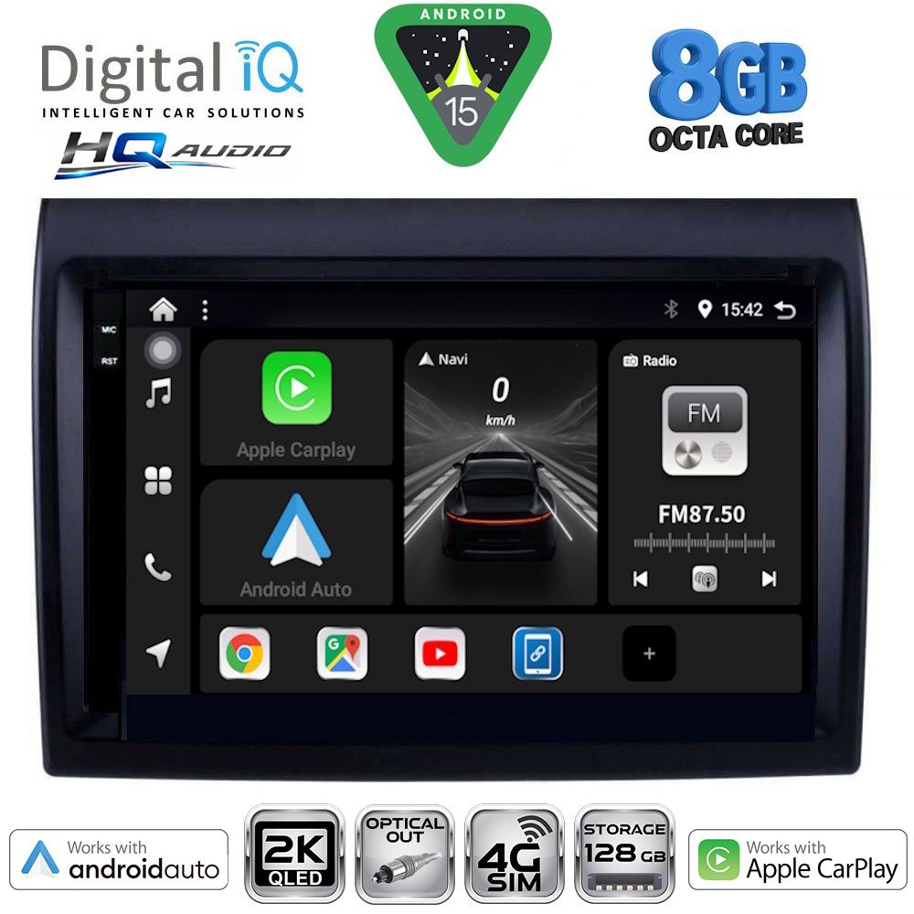 Βλησαρούλης Car Center - DIGITAL IQ BXK 20140_CPAA (9inc) MULTIMEDIA TABLET for FIAT DUCATO mod. 2006-2011