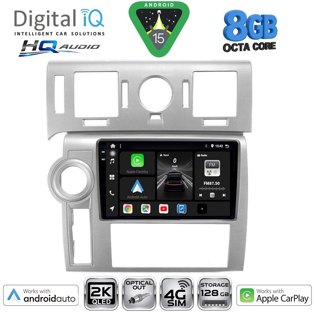 Βλησαρούλης Car Center - DIGITAL IQ BXK 20216_CPAA (9inc) MULTIMEDIA TABLET for HUMMER H2 mod. 2008-2009