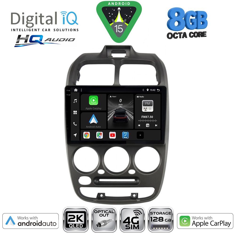 Βλησαρούλης Car Center - DIGITAL IQ BXK 20246_CPAA (9inc) MULTIMEDIA TABLET for HYUNDAI ACCENT mod. 1999-2004