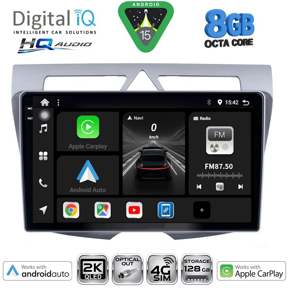 Βλησαρούλης Car Center - DIGITAL IQ BXK 20307_CPAA (9inc) MULTIMEDIA TABLET for KIA PICANTO mod. 2008-2011
