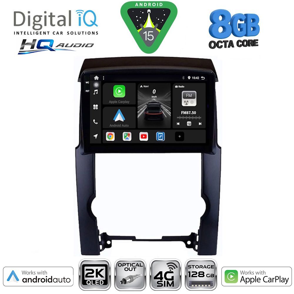 Βλησαρούλης Car Center - DIGITAL IQ BXK 20318_CPAA (10inc) MULTIMEDIA TABLET for KIA SORENTO mod. 2009-2014