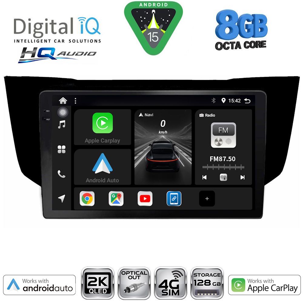 Βλησαρούλης Car Center - DIGITAL IQ BXK 20345BL_CPAA (9inc) MULTIMEDIA TABLET for LEXUS RX 300 – 400 mod. 2003-2008