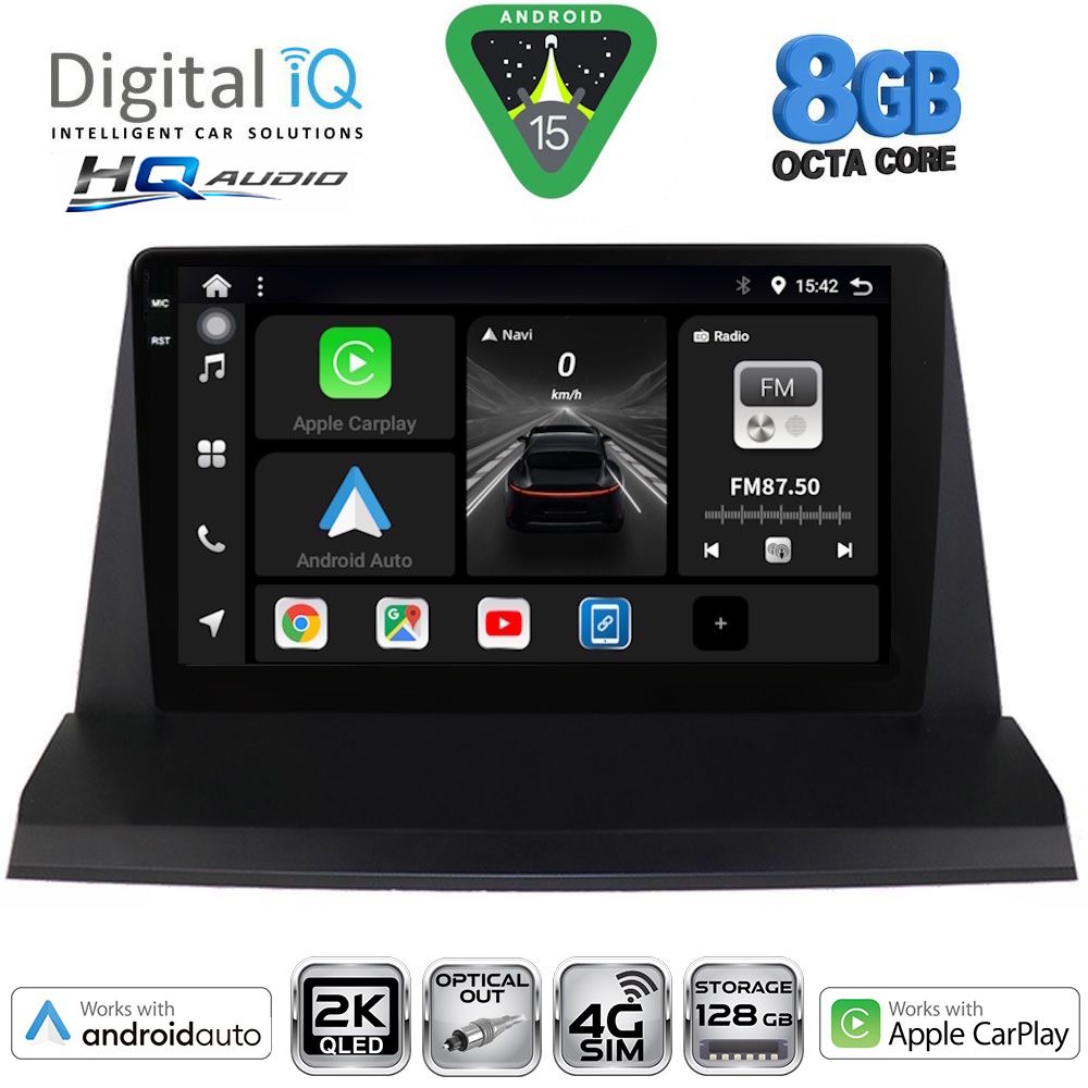Βλησαρούλης Car Center - DIGITAL IQ BXK 20350_CPAA (9inc) MULTIMEDIA TABLET for LEXUS NX 200 mod. 2014-2022