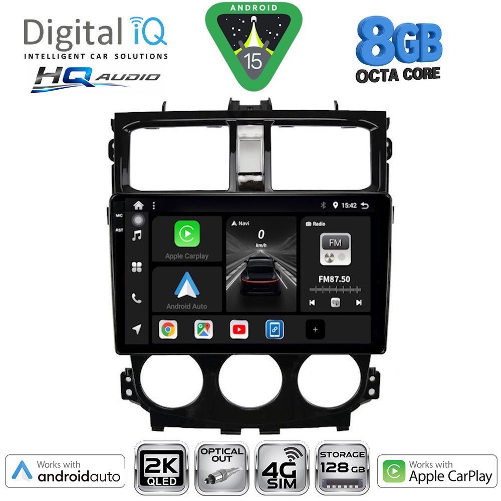 Βλησαρούλης Car Center - DIGITAL IQ BXK 20435_CPAA (9inc) MULTIMEDIA TABLET for MITSUBISHI COLT mod. 2013-2023