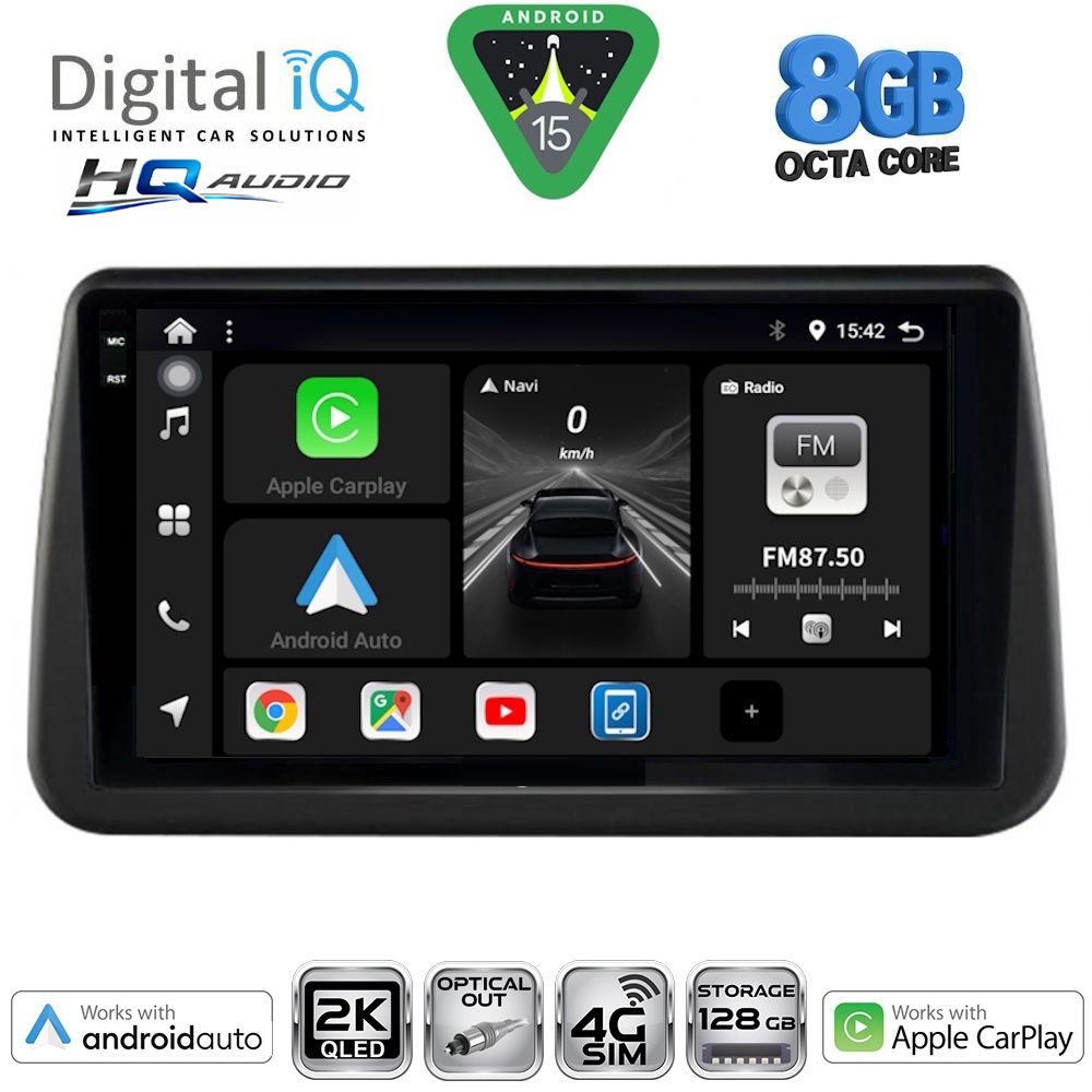 Βλησαρούλης Car Center - DIGITAL IQ BXK 20494_CPAA (9inc) MULTIMEDIA TABLET for OPEL MERIVA mod. 2010-2017