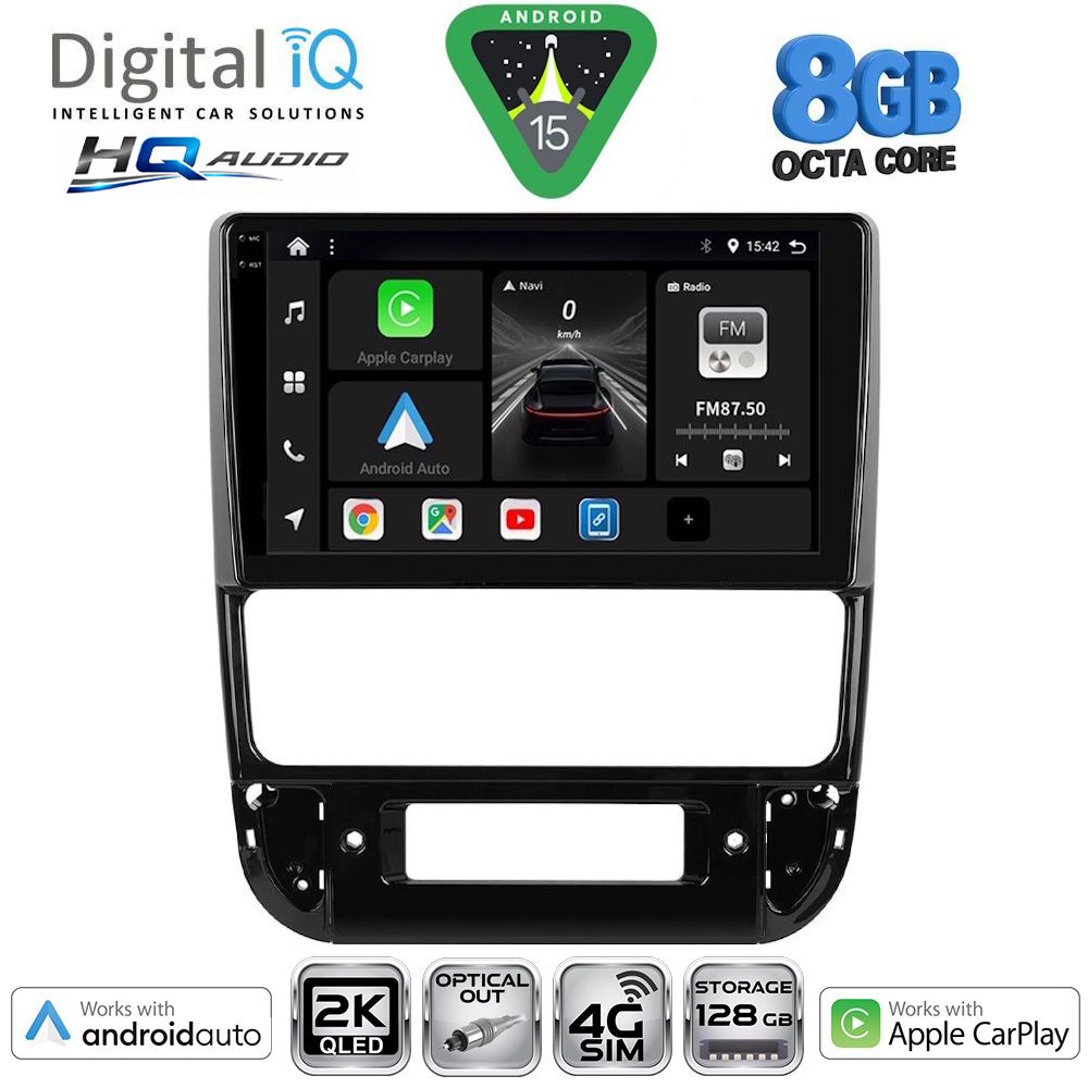 Βλησαρούλης Car Center - DIGITAL IQ BXK 20516_CPAA (9inc) MULTIMEDIA TABLET for PEUGEOT 406 mod. 1998-2004