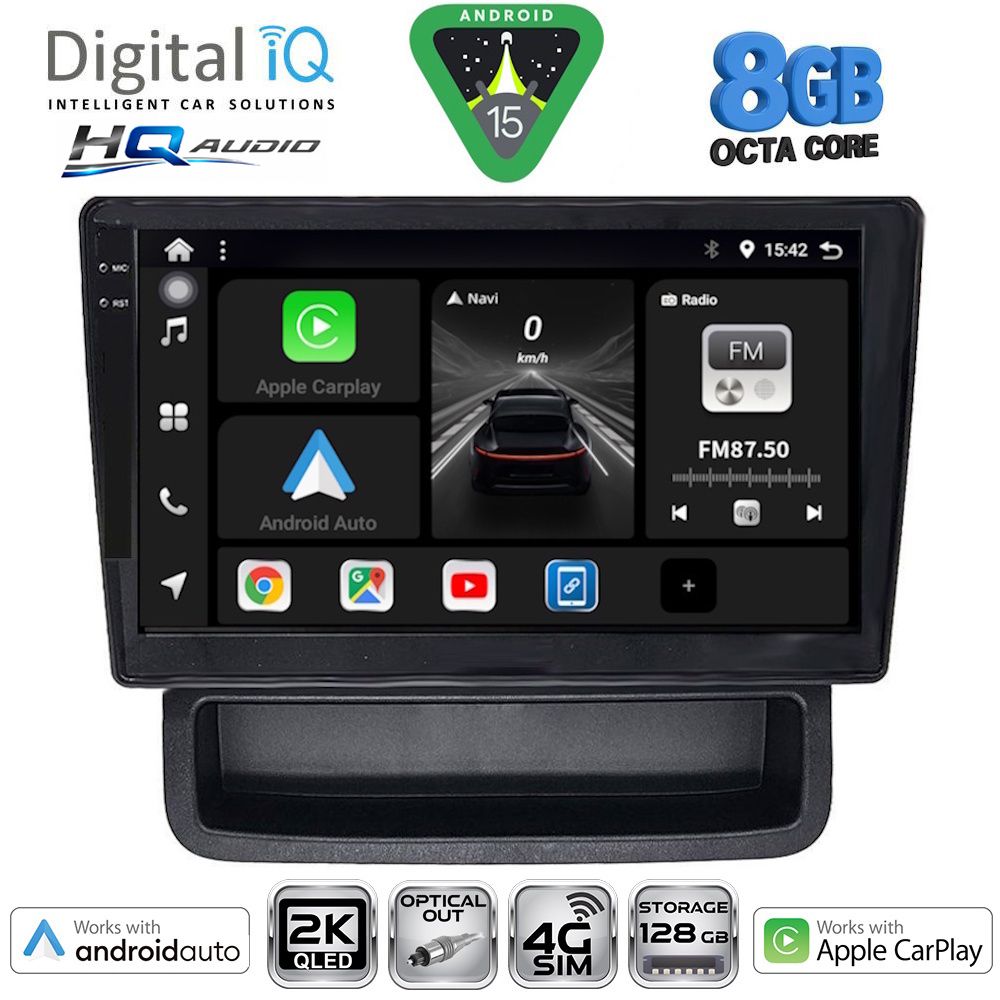 Βλησαρούλης Car Center - DIGITAL IQ BXK 20559_CPAA (10inc) MULTIMEDIA TABLET for OPEL VIVARO – RENAULT TRAFIC - NISSAN PRIMASTAR mod. 2004-2015