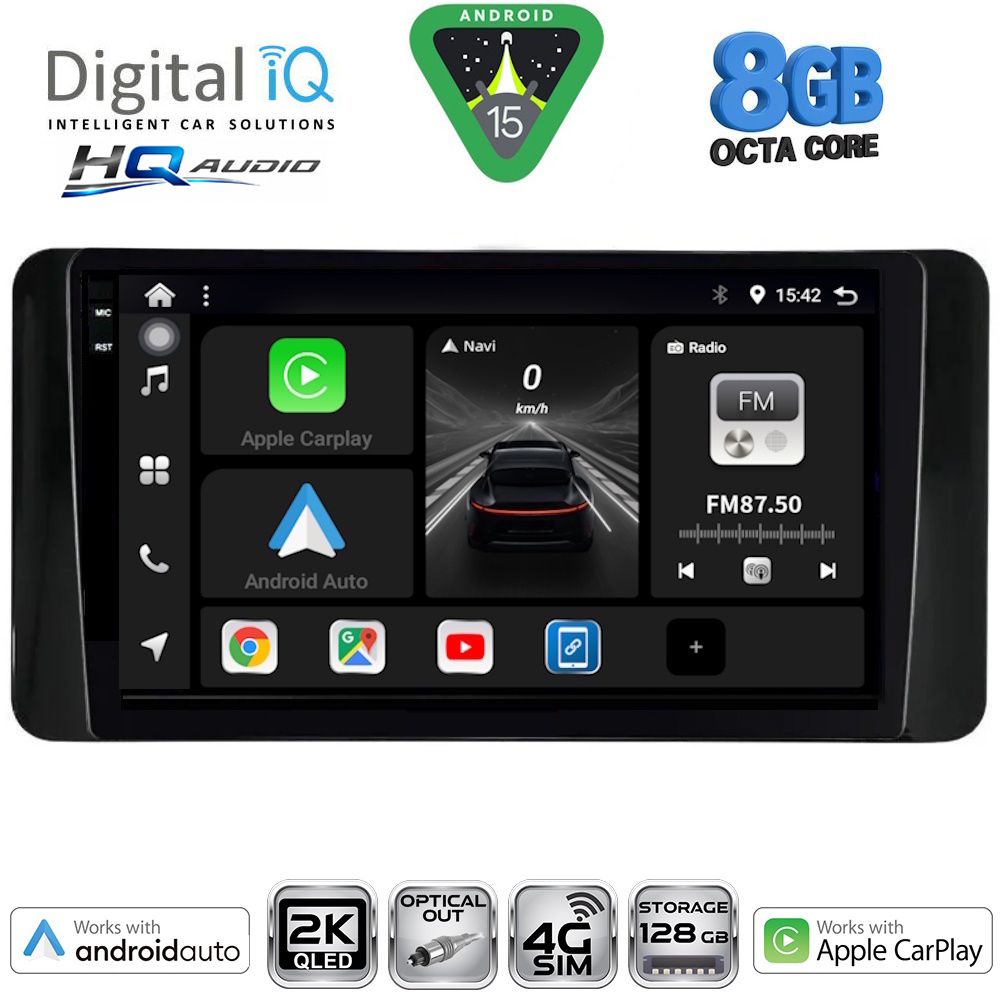 Βλησαρούλης Car Center - DIGITAL IQ BXK 20778_CPAA (10inc) MULTIMEDIA TABLET for TOYOTA LAND CRUISER LC300 mod. 2023-2026