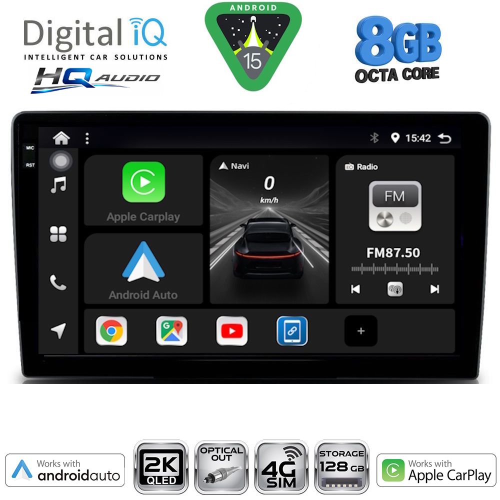 Βλησαρούλης Car Center - DIGITAL IQ BXK 20722_CPAA (9inc) MULTIMEDIA TABLET for TOYOTA LANDCRUISER mod. 1998-2003