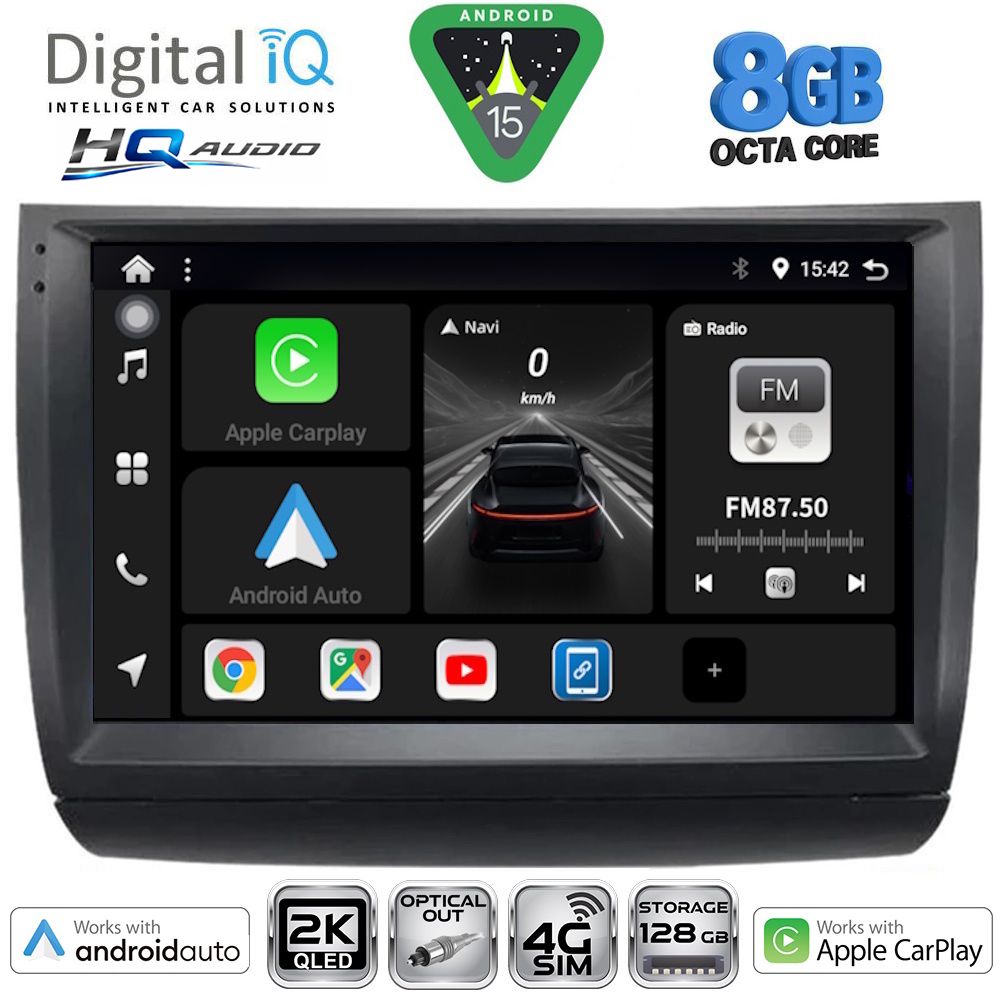 Βλησαρούλης Car Center - DIGITAL IQ BXK 20728_CPAA (9inc) MULTIMEDIA TABLET for TOYOTA PRIUS mod. 2003-2009