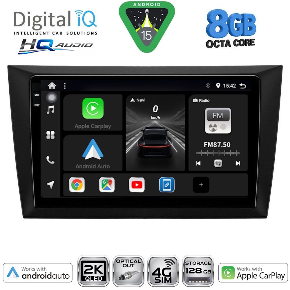 Βλησαρούλης Car Center - DIGITAL IQ BXK 20746_CPAA  (9inc) MULTIMEDIA TABLET for GOLF 6 mod. 2009-2012