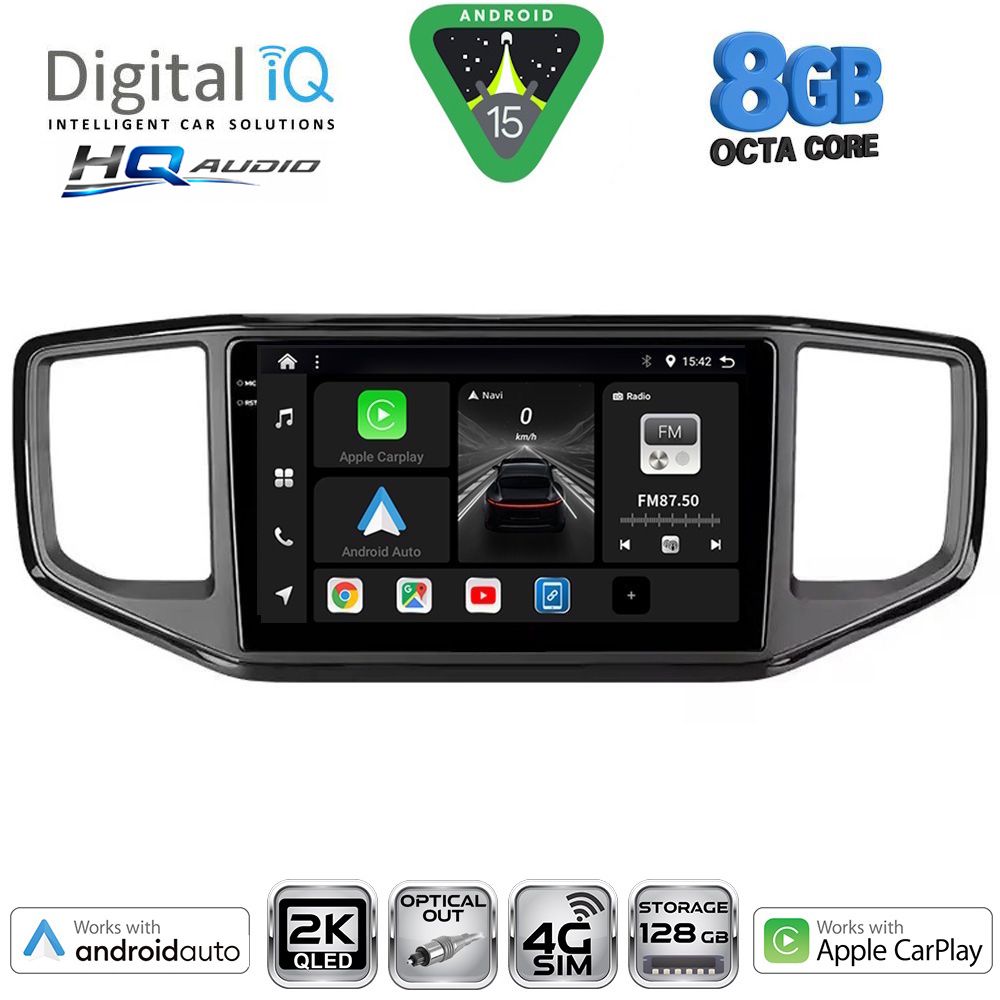 Βλησαρούλης Car Center - DIGITAL IQ BXK 20754_CPAA (9inc) MULTIMEDIA TABLET for VW AMAROK mod. 2017-2022