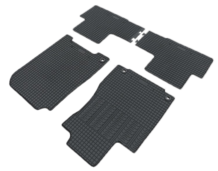 Βλησαρούλης Car Center - Cik - HONDA CR-V 2012-2017  ΠΑΤΑΚΙΑ ΛΑΣΤΙΧΟ ΣΕ ΜΑΥΡΟ ΧΡΩΜΑ ΜΕ ΚΟΥΜΠΩΜΑΤΑ - 4 ΤΕΜ. (RM.HO.0003/CK)