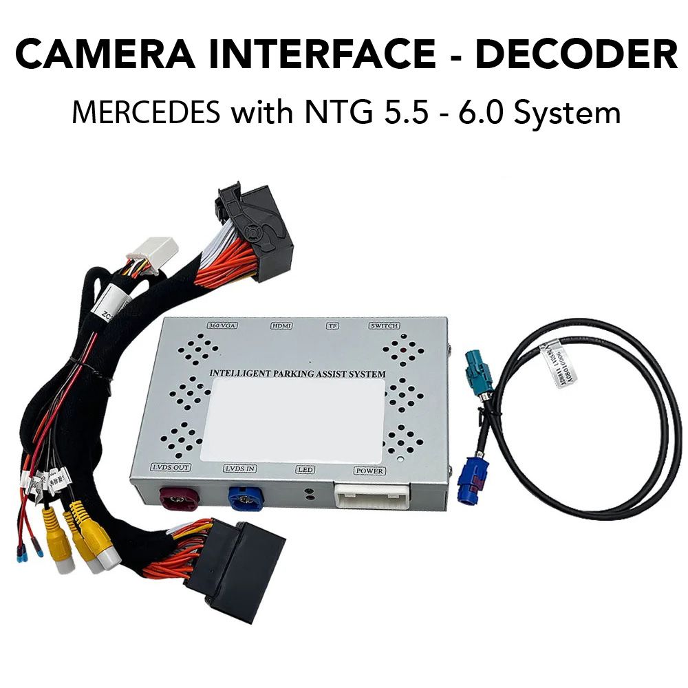 Βλησαρούλης Car Center - DIGITAL IQ BZ 9865_CI (CAMERA INTERFACE for MERCEDES NTG 5.5 - 6.0 System for 7'' original screen)