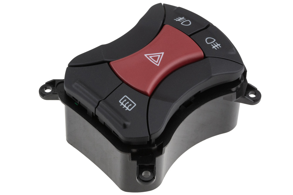 Βλησαρούλης Car Center - NTY – Διακόπτης Alarm Fiat Doblo 2000-2010 με OE 7354198620 για Απόλυτη Αξιοπιστία και Άμεση Ενεργοποίηση - 1 Τεμ. (EWS-FT-049)