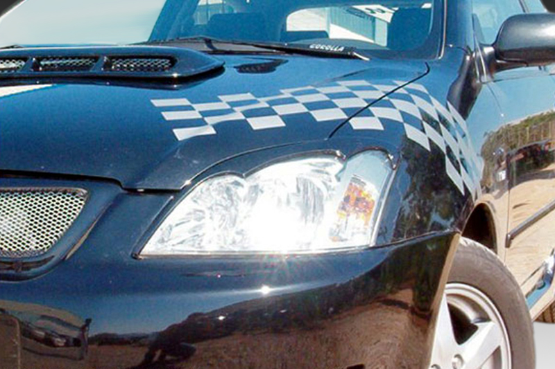 Βλησαρούλης Car Center - Motordrome - Φρυδάκια για Toyota Corolla Mk9 Hatchback (2000-2006) - 1 Σετ. (FR.00.0074)
