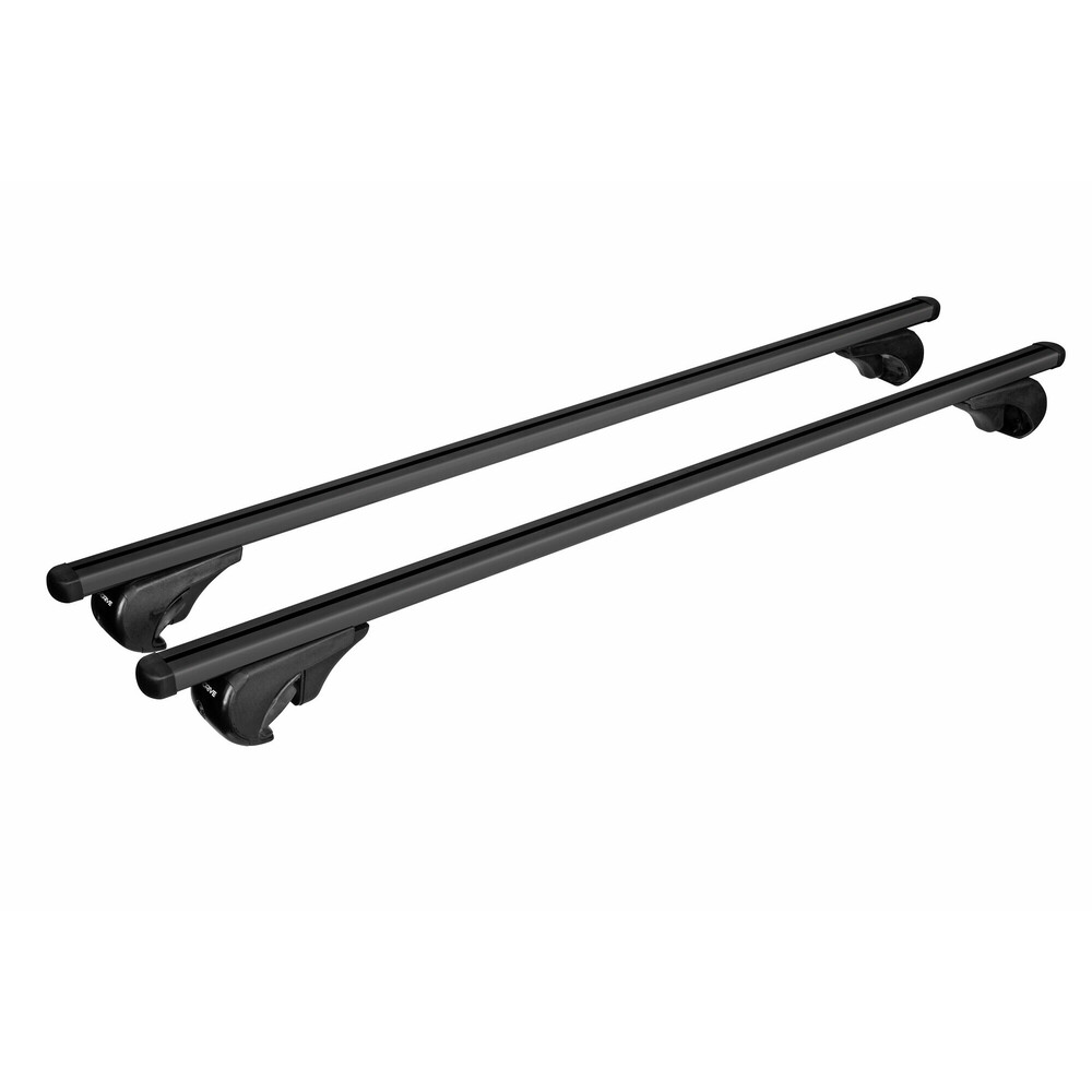 Βλησαρούλης Car Center - ΜΠΑΡΕΣ ΟΡΟΦΗΣ HELIO BLACK (ΧL) 140 cm ΑΛΟΥΜΙΝΙΟΥ ΜΑΥΡΗ ΜΕ ΚΛΕΙΔΑΡΙΕΣ (STANDARD RAILING) NORDRIVE - 2 TEM.