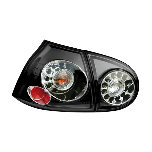 Βλησαρούλης Car Center - ΠΙΣΙΝΑ ΦΑΝΑΡΙΑ VW GOLF 5 2003+ BLACK LED ΜΑΥΡΟ - 2 ΤΕΜΑΧΙΑ