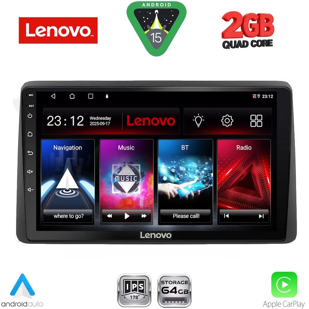 Βλησαρούλης Car Center - LENOVO LVD 2104_CPA (10inc) MULTIMEDIA TABLET for DACIA DUSTER mod. 2019-2025