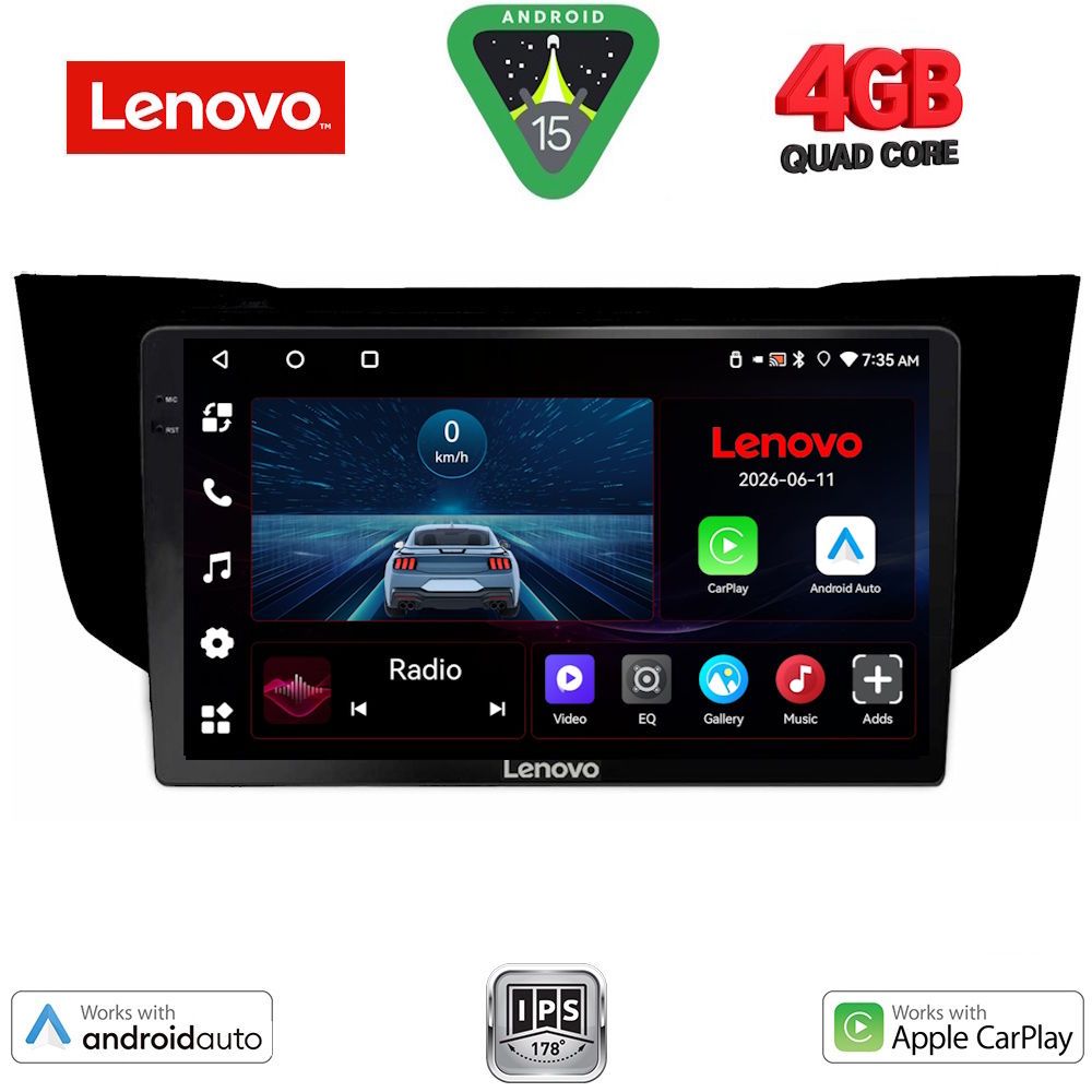 Βλησαρούλης Car Center - LENOVO LVE 8345BL_CPAA (9inc) MULTIMEDIA TABLET for LEXUS RX 300 – 400 mod. 2003-2008