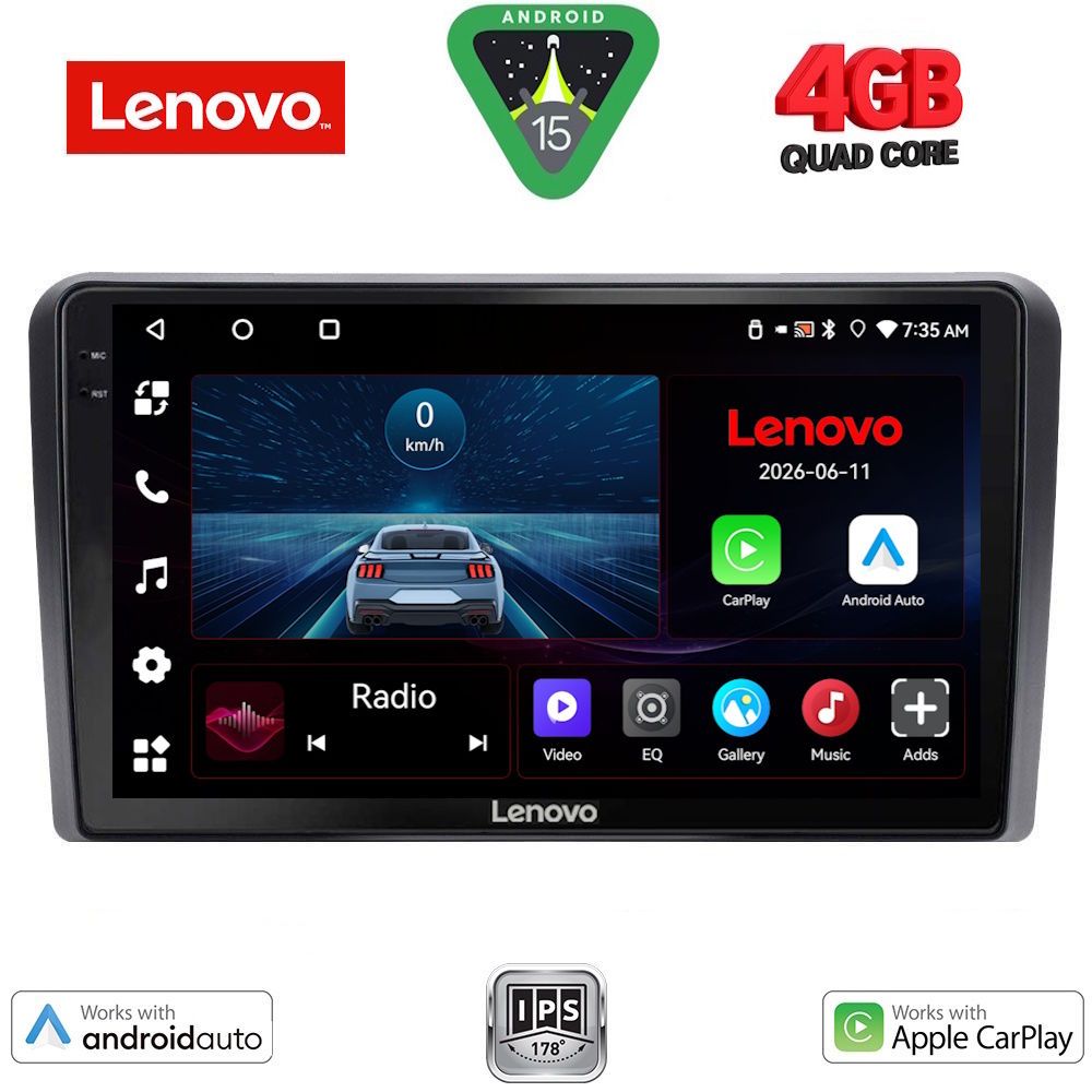 Βλησαρούλης Car Center - LENOVO LVE 8454_CPAA CLIMA (9inc) MULTIMEDIA TABLET for NISSAN NAVARA D40 mod. 2006-2011 με CLIMA