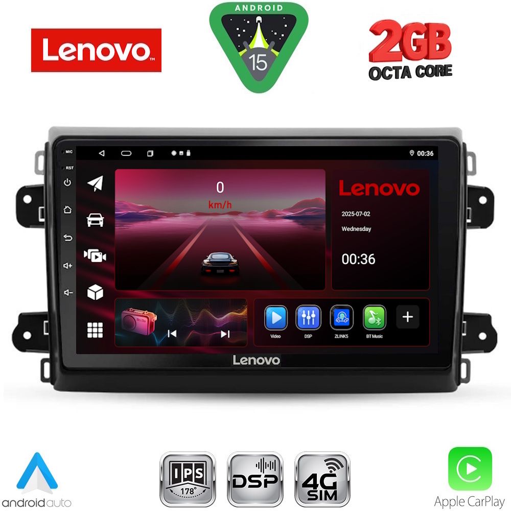 Βλησαρούλης Car Center - LENOVO LVF 5143_CPA (9inc) MULTIMEDIA TABLET for FIAT DUCATO mod. 2021-2026