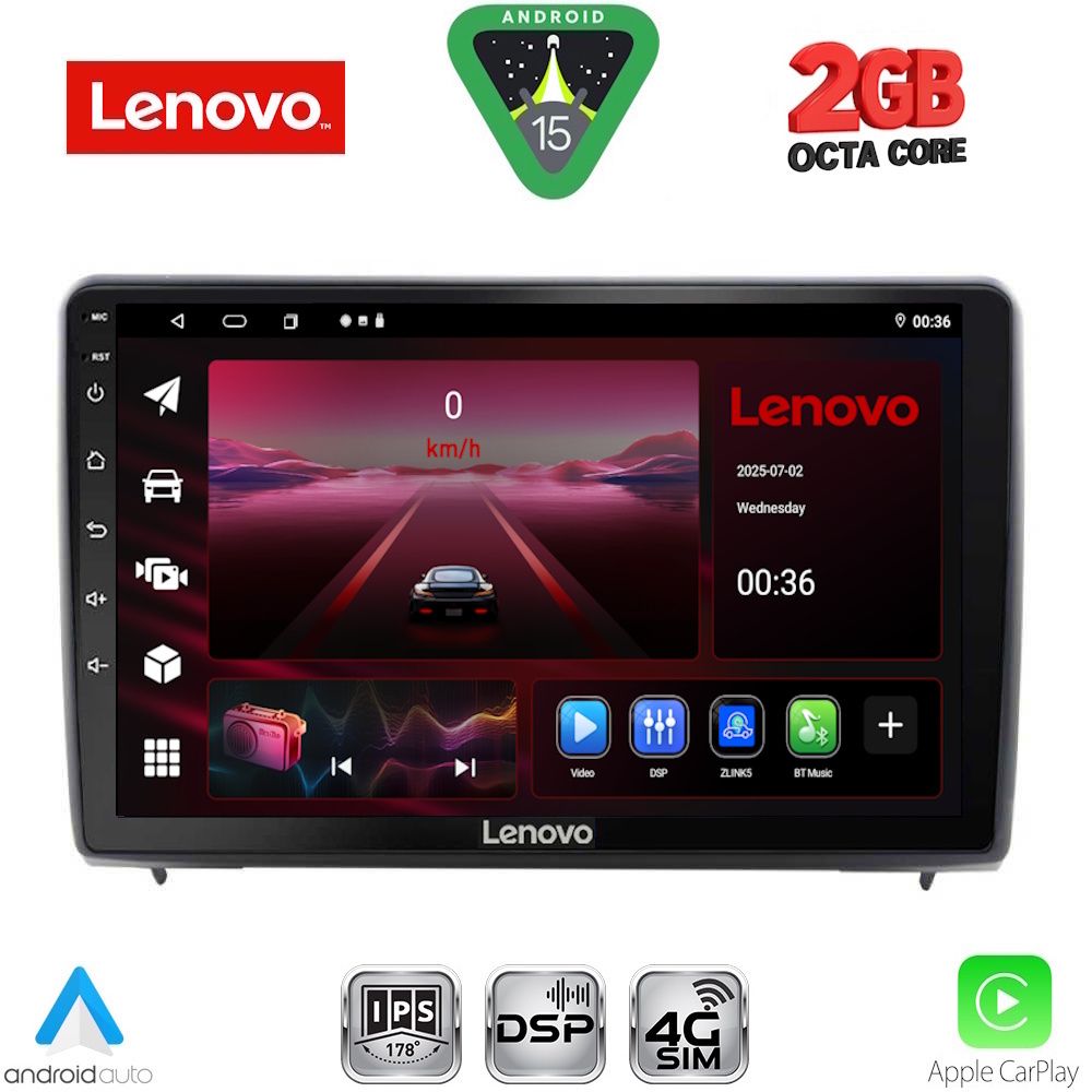 Βλησαρούλης Car Center - LENOVO LVF 5151_CPA (10inc) MULTIMEDIA TABLET for FORD ECOSPORT  mod. 2018-2022