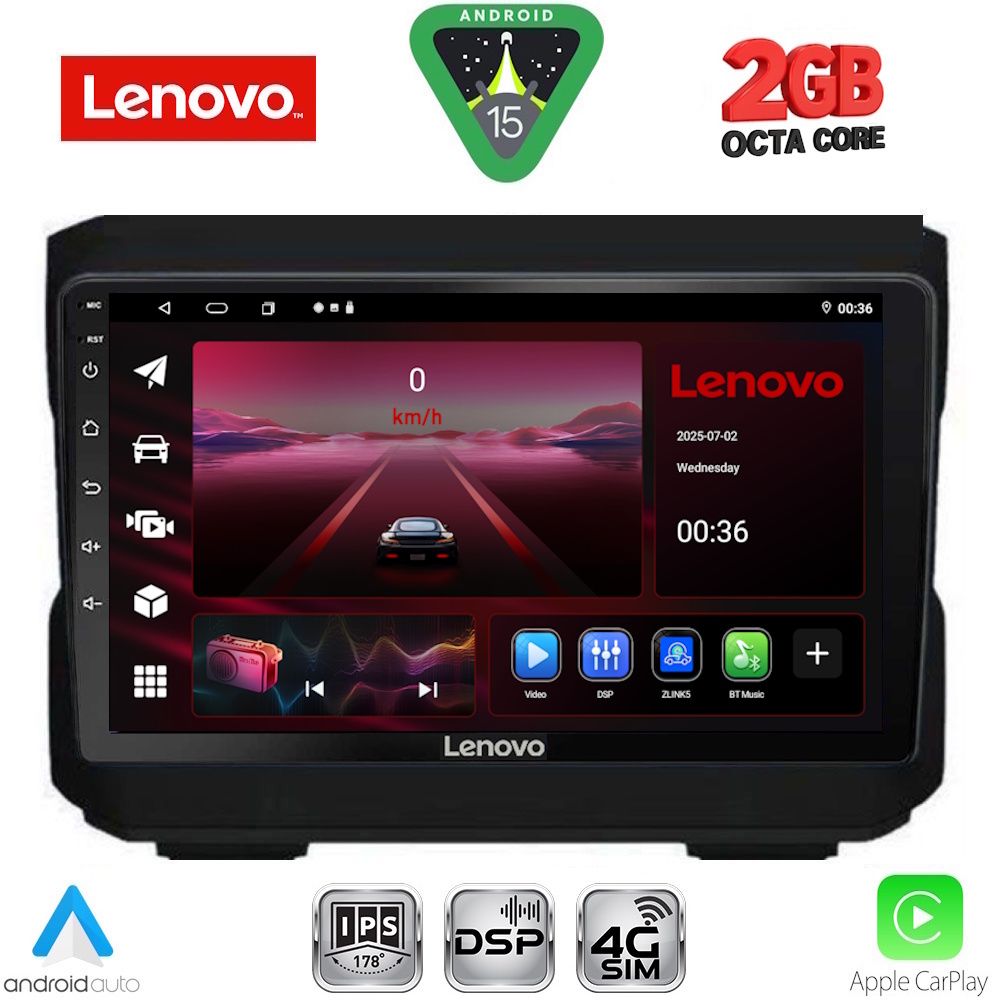 Βλησαρούλης Car Center - LENOVO LVF 5272_CPA (10inc) MULTIMEDIA TABLET for JEEP mod. 2007-2014 – DODGE mod. 2007-2014