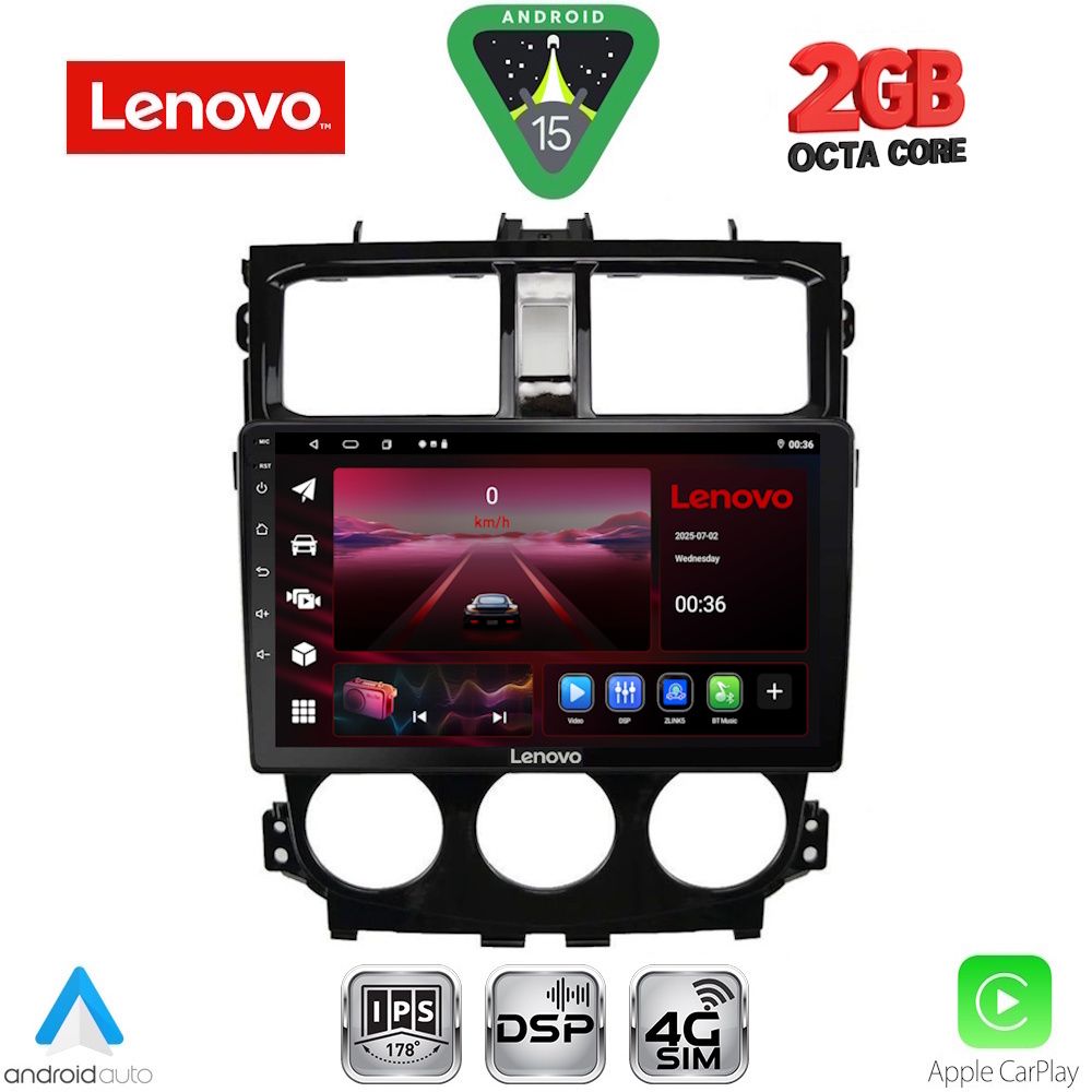 Βλησαρούλης Car Center - LENOVO LVF 5435_CPA (9inc) MULTIMEDIA TABLET for MITSUBISHI COLT mod. 2013-2023