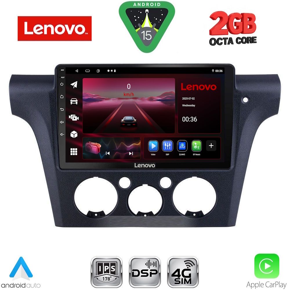 Βλησαρούλης Car Center - LENOVO LVF 5441_CPA CLIMA (10inc) MULTIMEDIA TABLET for MITSUBISHI OUTLANDER mod. 2001-2005 with CLIMA