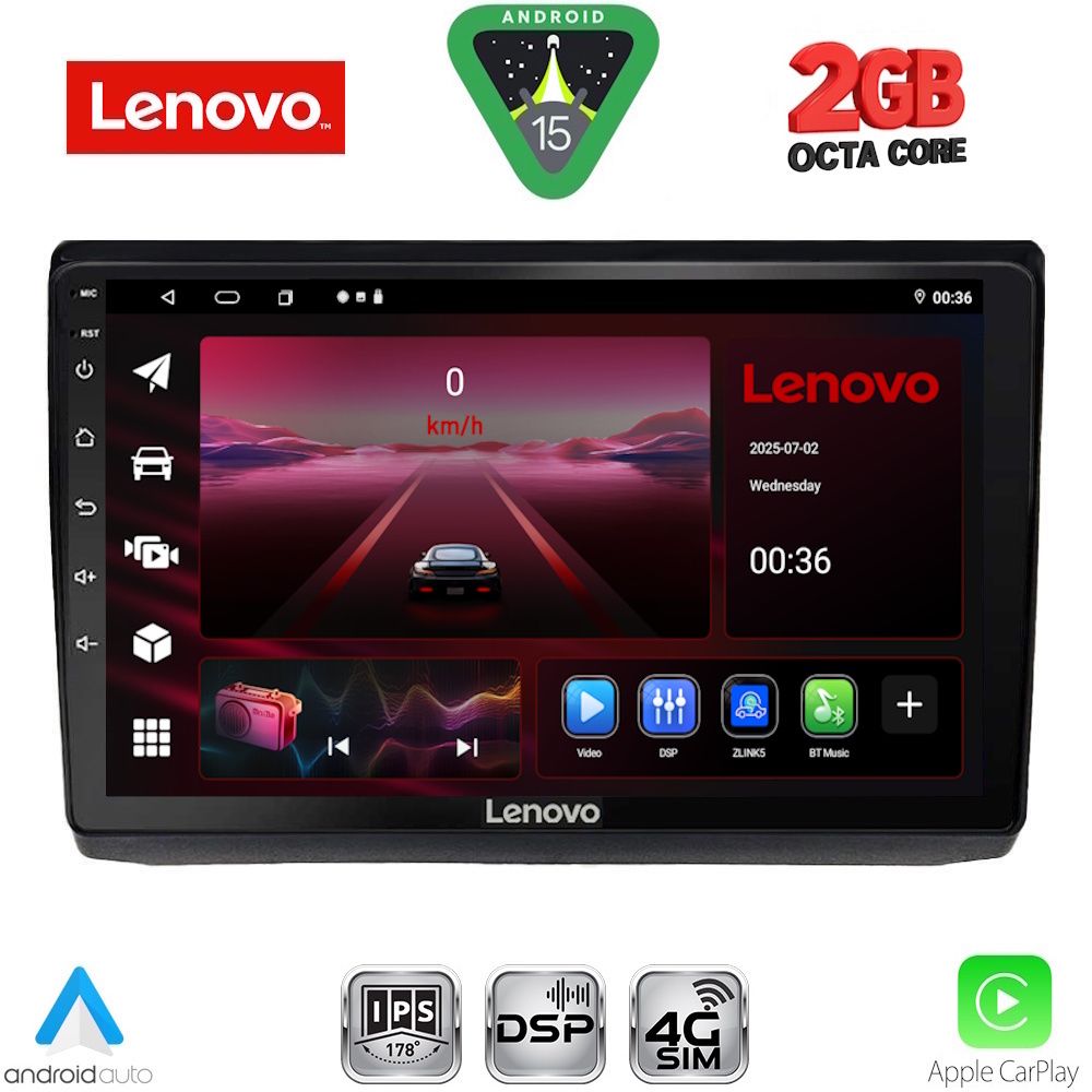 Βλησαρούλης Car Center - LENOVO LVF 5558_CPA (10inc) MULTIMEDIA TABLET for OPEL VIVARO – RENAULT TRAFIC - NISSAN PRIMASTAR mod. 2004-2015