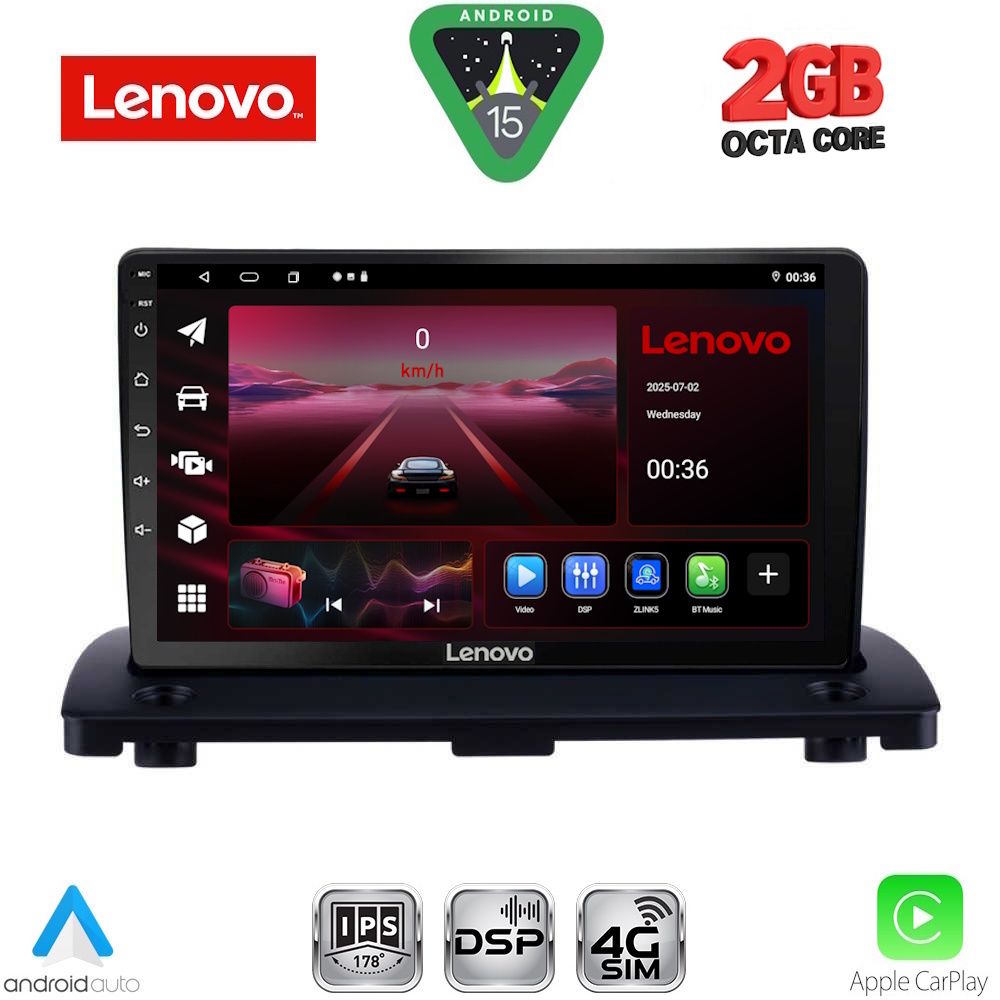 Βλησαρούλης Car Center - LENOVO LVF 5789_CPA (9inc) MULTIMEDIA TABLET for VOLVO XC90 mod. 2002-2014