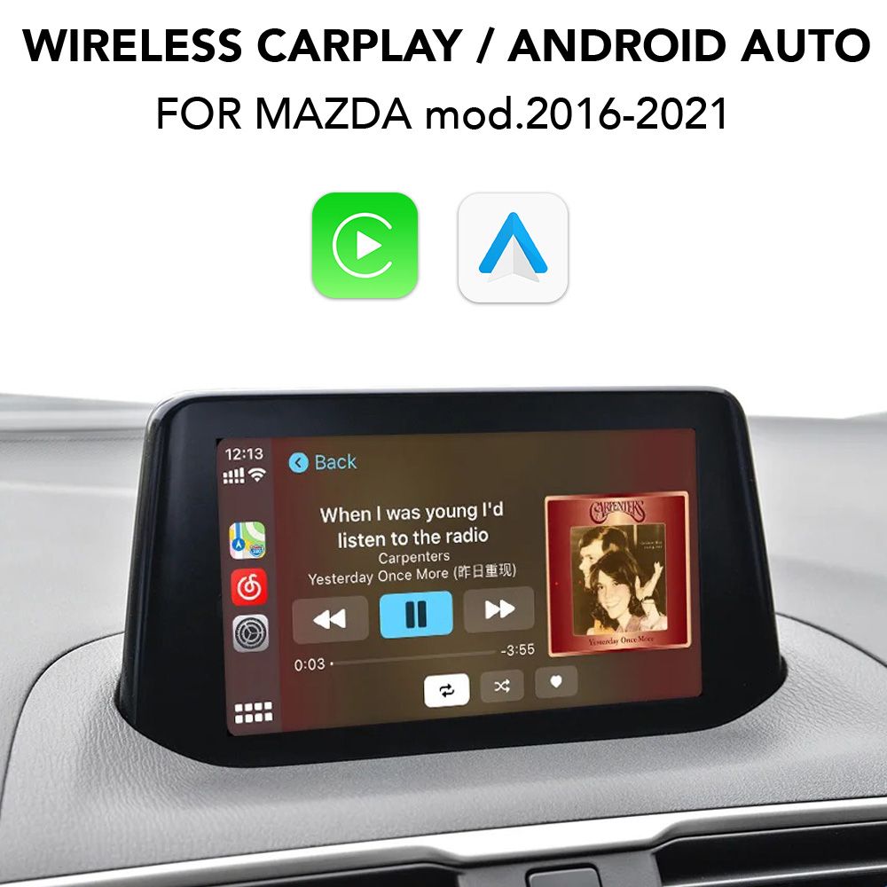 Βλησαρούλης Car Center - DIGITAL IQ MZ U01 CPA (WIRED CARPLAY / ANDROID AUTO for Upgrade for MAZDA mod. 2016-2021)