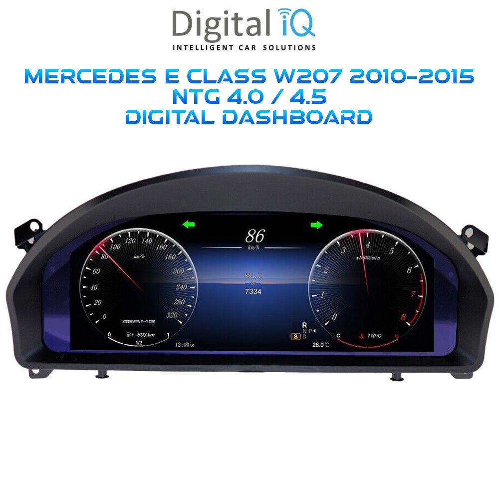 Βλησαρούλης Car Center - DIGITAL IQ DGU 993_DC (12.3in) DIGITAL INSTRUMENT CLUSTER for MERCEDES E CLASS (W207) mod. 2010-2015 (NTG 4.0/4.5)